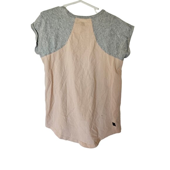 Tea Collection Girl Toucan Tropical Bird Ragland Shirt Top Size 8 Cream Gray - Picture 4 of 7